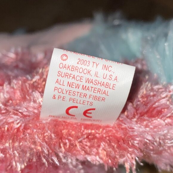 TY Beanie Babies 10th Anniversary Turkey Plush Toy - Picture 10 of 10